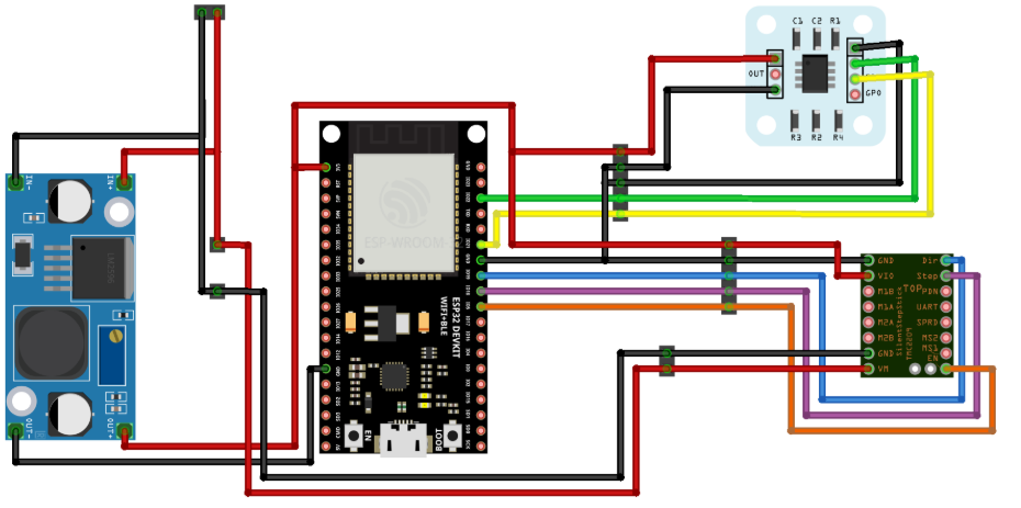 Schéma électronique module Mark3